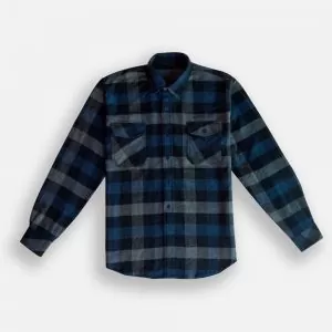 Noir Men's Flannel Shirts - Blue