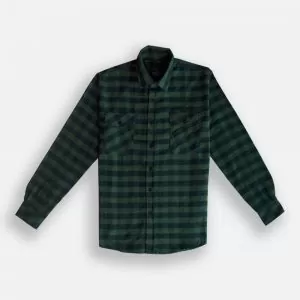 Noir Men's Flannel Shirts - Green