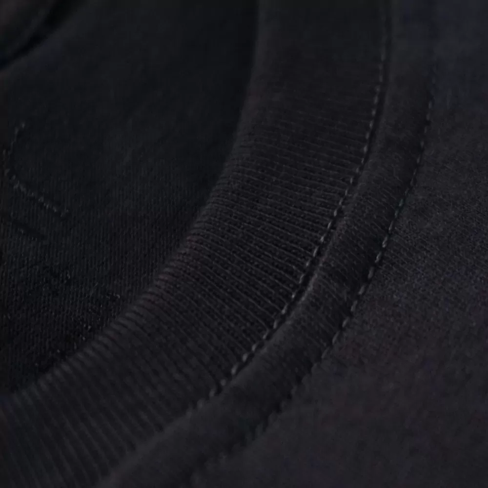 Noir Logo Black Tee – Dark Grey - Gambar 4