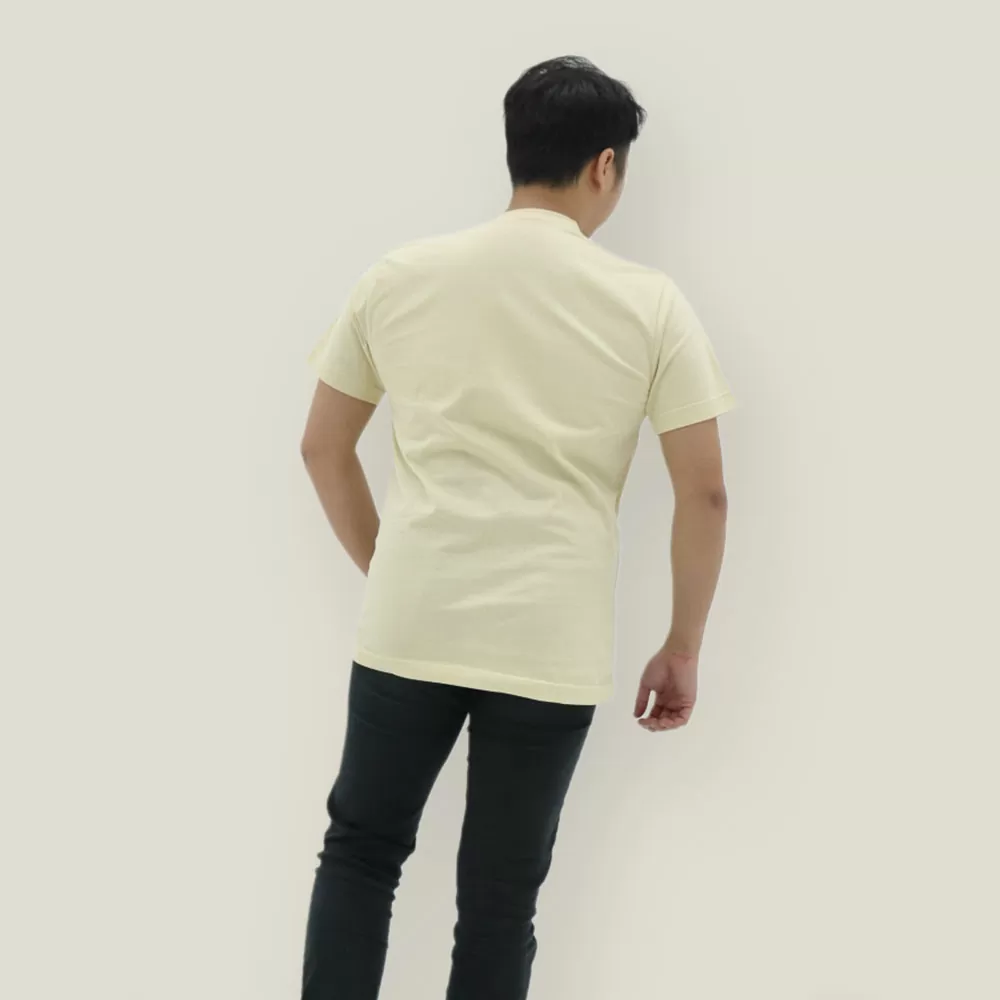 Kaos Slim Fit Premium Cotton Logo NOIR – Ivory - Gambar 4